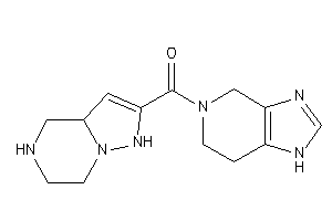 1,3a,4,5,6,7-hexahydropyrazolo[1,5-a]pyrazin-2-yl(1,4,6,7-tetrahydroimidazo[4,5-c]pyridin-5-yl)methanone