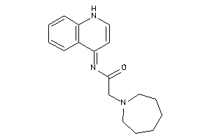 2-(azepan-1-yl)-N-(1H-quinolin-4-ylidene)acetamide