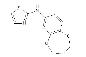 Image of 3,4-dihydro-2H-1,5-benzodioxepin-7-yl(thiazol-2-yl)amine