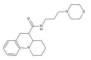 Image of N-(3-morpholinopropyl)-2,3,4,4a,5,6-hexahydro-1H-benzo[c]quinolizine-5-carboxamide