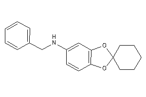 Benzyl(spiro[1,3-benzodioxole-2,1'-cyclohexane]-5-yl)amine