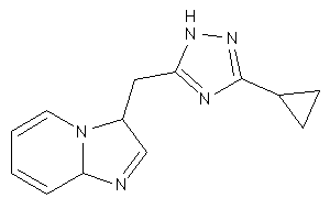 3-[(3-cyclopropyl-1H-1,2,4-triazol-5-yl)methyl]-3,8a-dihydroimidazo[1,2-a]pyridine