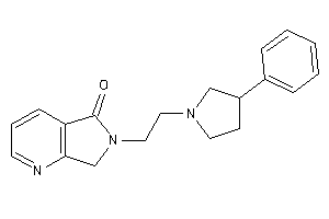 6-[2-(3-phenylpyrrolidino)ethyl]-7H-pyrrolo[3,4-b]pyridin-5-one