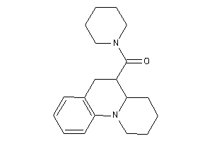 2,3,4,4a,5,6-hexahydro-1H-benzo[c]quinolizin-5-yl(piperidino)methanone