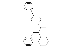 Image of 2,3,4,4a,5,6-hexahydro-1H-benzo[c]quinolizin-5-yl-(4-phenylpiperazino)methanone