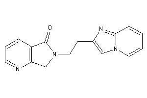 Image of 6-(2-imidazo[1,2-a]pyridin-2-ylethyl)-7H-pyrrolo[3,4-b]pyridin-5-one