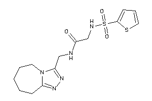 N-(6,7,8,9-tetrahydro-5H-[1,2,4]triazolo[4,3-a]azepin-3-ylmethyl)-2-(2-thienylsulfonylamino)acetamide