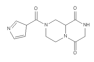 2-(3H-pyrrole-3-carbonyl)-1,3,4,7,8,9a-hexahydropyrazino[1,2-a]pyrazine-6,9-quinone