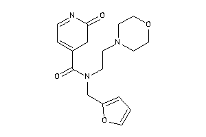 Image of N-(2-furfuryl)-2-keto-N-(2-morpholinoethyl)-3H-pyridine-4-carboxamide