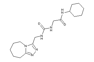 N-cyclohexyl-2-(6,7,8,9-tetrahydro-5H-[1,2,4]triazolo[4,3-a]azepin-3-ylmethylcarbamoylamino)acetamide