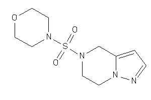 4-(6,7-dihydro-4H-pyrazolo[1,5-a]pyrazin-5-ylsulfonyl)morpholine