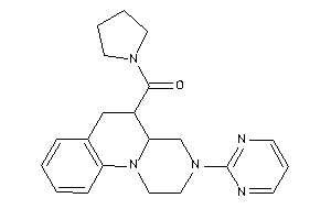 Image of [3-(2-pyrimidyl)-1,2,4,4a,5,6-hexahydropyrazino[1,2-a]quinolin-5-yl]-pyrrolidino-methanone
