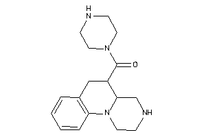 2,3,4,4a,5,6-hexahydro-1H-pyrazino[1,2-a]quinolin-5-yl(piperazino)methanone