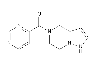 3a,4,6,7-tetrahydro-1H-pyrazolo[1,5-a]pyrazin-5-yl(4-pyrimidyl)methanone