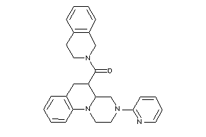3,4-dihydro-1H-isoquinolin-2-yl-[3-(2-pyridyl)-1,2,4,4a,5,6-hexahydropyrazino[1,2-a]quinolin-5-yl]methanone