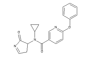 N-cyclopropyl-N-(2-keto-1-pyrrolin-3-yl)-6-phenoxy-nicotinamide