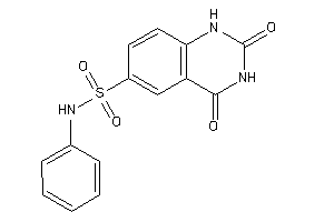 2,4-diketo-N-phenyl-1H-quinazoline-6-sulfonamide