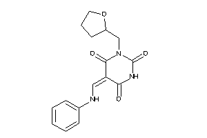 5-(anilinomethylene)-1-(tetrahydrofurfuryl)barbituric Acid