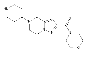 Morpholino-[5-(4-piperidyl)-6,7-dihydro-4H-pyrazolo[1,5-a]pyrazin-2-yl]methanone