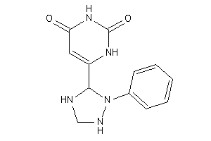 6-(2-phenyl-1,2,4-triazolidin-3-yl)uracil
