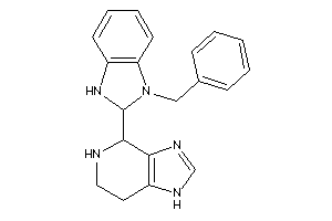 4-(3-benzyl-1,2-dihydrobenzimidazol-2-yl)-4,5,6,7-tetrahydro-1H-imidazo[4,5-c]pyridine