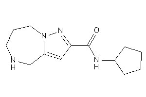 N-cyclopentyl-5,6,7,8-tetrahydro-4H-pyrazolo[1,5-a][1,4]diazepine-2-carboxamide
