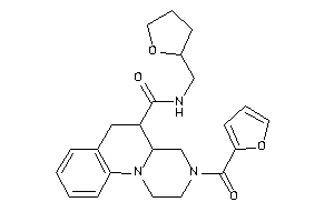 3-(2-furoyl)-N-(tetrahydrofurfuryl)-1,2,4,4a,5,6-hexahydropyrazino[1,2-a]quinoline-5-carboxamide