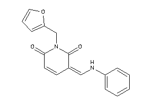 3-(anilinomethylene)-1-(2-furfuryl)pyridine-2,6-quinone