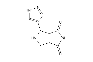 Image of 4-(1H-pyrazol-4-yl)-4,5,6,6a-tetrahydro-3aH-pyrrolo[3,4-c]pyrrole-1,3-quinone