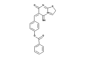 Benzoic Acid [4-[(5-imino-7-keto-2H-thiazolo[3,2-a]pyrimidin-4-ium-6-ylidene)methyl]phenyl] Ester