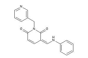Image of 3-(anilinomethylene)-1-(3-pyridylmethyl)pyridine-2,6-quinone