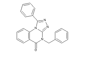 4-benzyl-1-phenyl-[1,2,4]triazolo[4,3-a]quinazolin-5-one