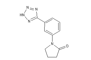 1-[3-(2H-tetrazol-5-yl)phenyl]-2-pyrrolidone