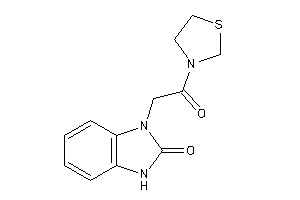 3-(2-keto-2-thiazolidin-3-yl-ethyl)-1H-benzimidazol-2-one