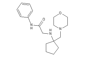 2-[[1-(morpholinomethyl)cyclopentyl]amino]-N-phenyl-acetamide