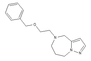 5-(2-benzoxyethyl)-4,6,7,8-tetrahydropyrazolo[1,5-a][1,4]diazepine