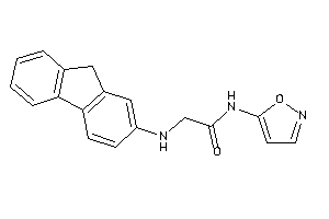 Image of 2-(9H-fluoren-2-ylamino)-N-isoxazol-5-yl-acetamide