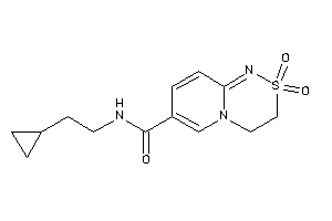 N-(2-cyclopropylethyl)-2,2-diketo-3,4-dihydropyrido[2,1-c][1,2,4]thiadiazine-7-carboxamide