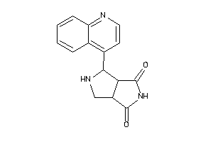 4-(4-quinolyl)-4,5,6,6a-tetrahydro-3aH-pyrrolo[3,4-c]pyrrole-1,3-quinone