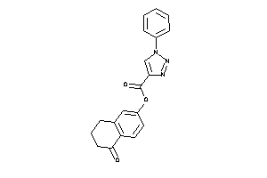Image of 1-phenyltriazole-4-carboxylic Acid (1-ketotetralin-6-yl) Ester