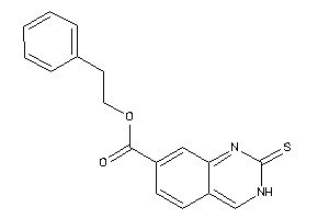 2-thioxo-3H-quinazoline-7-carboxylic Acid Phenethyl Ester