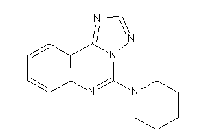 5-piperidino-[1,2,4]triazolo[1,5-c]quinazoline