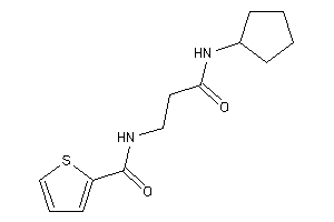 Image of N-[3-(cyclopentylamino)-3-keto-propyl]thiophene-2-carboxamide