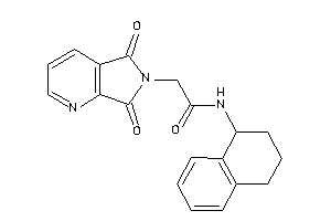 Image of 2-(5,7-diketopyrrolo[3,4-b]pyridin-6-yl)-N-tetralin-1-yl-acetamide