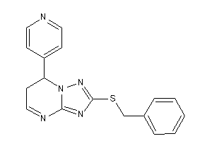 2-(benzylthio)-7-(4-pyridyl)-6,7-dihydro-[1,2,4]triazolo[1,5-a]pyrimidine
