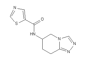 N-(5,6,7,8-tetrahydro-[1,2,4]triazolo[4,3-a]pyridin-6-yl)thiazole-5-carboxamide