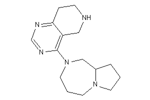 4-(1,3,4,5,7,8,9,9a-octahydropyrrolo[1,2-a][1,4]diazepin-2-yl)-5,6,7,8-tetrahydropyrido[4,3-d]pyrimidine