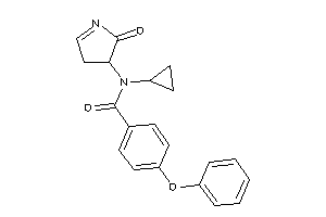 N-cyclopropyl-N-(2-keto-1-pyrrolin-3-yl)-4-phenoxy-benzamide
