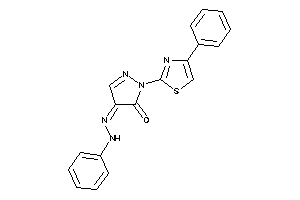 Image of 4-(phenylhydrazono)-2-(4-phenylthiazol-2-yl)-2-pyrazolin-3-one