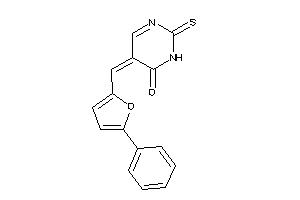 5-[(5-phenyl-2-furyl)methylene]-2-thioxo-pyrimidin-4-one